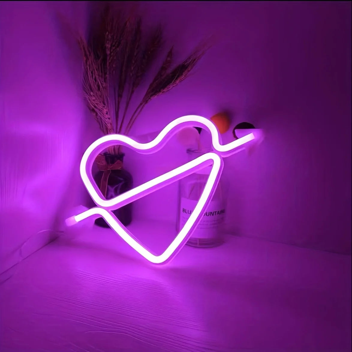 Customized Creative Led Neon Lights, Holiday Party Room Atmosphere Layout, Proposal Confession, Halloween, Bedroom Night Light, Kidsren's Room